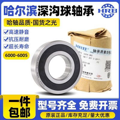 HRB 哈尔滨轴承旗舰店 6000 6001 6002 6003 6004 6005 - ZZ 2RZ