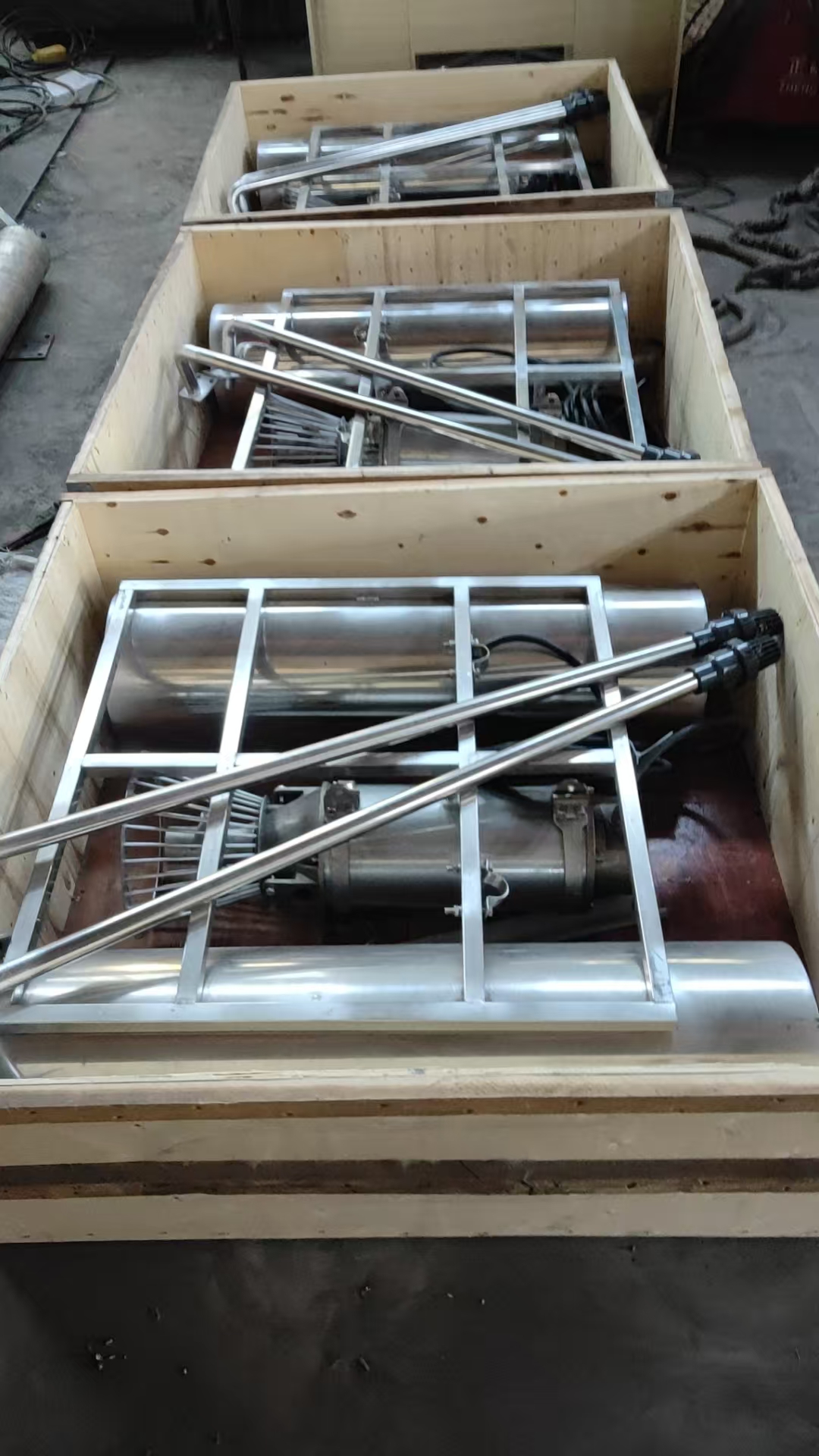 不锈钢推流曝气机01