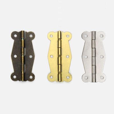 复古长条合页外装蝴蝶合页90度180度木盒铁铰链箱子小折页支撑