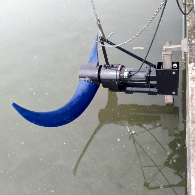 三叶式潜水推流器工作原理