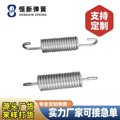 跨境健身器材拉簧握力器拉簧不锈钢拉簧双钩拉簧带钩弹簧批发