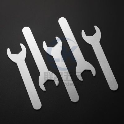 厂家批发 冲压薄开口小扳手批发 简易单头扳手8*70*1.8镀锌防锈
